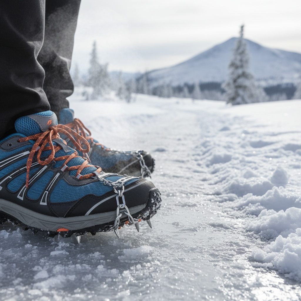 Moments When You Must Wear Crampons During Winter Trail Running