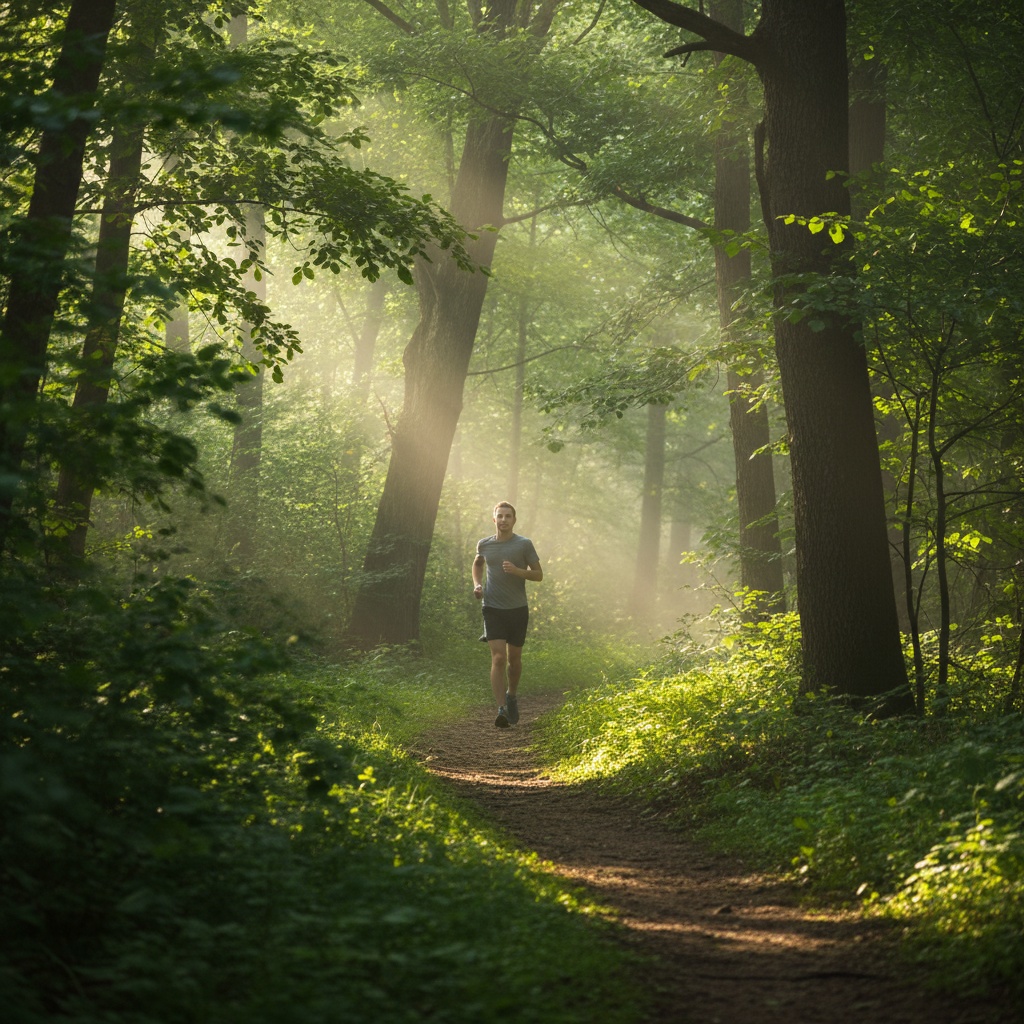 Scientific Stress Relief Effects of Running in Nature